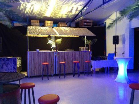 Bambus-Theken-Kombi Theke Cocktailbar