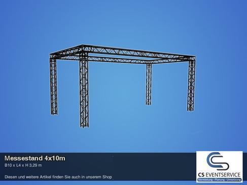 Messestand 4x10m