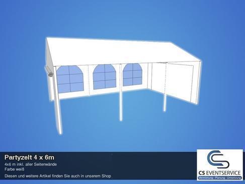 Partyzelt 4 x 6m