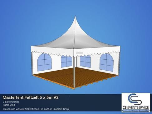 Mastertent Faltzelt 5 x 5 m Pavillon Ruckzuck Parytzelt Pagode
