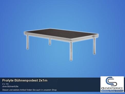 Prolyte Bühnenpodest 2 x 1m Bühne Bütec