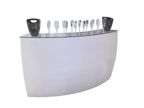 Sektempfangstheke ohne Aufschrift Theke Cocktailbar