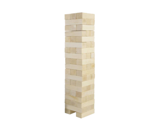 XXL Jenga Stapelturm
