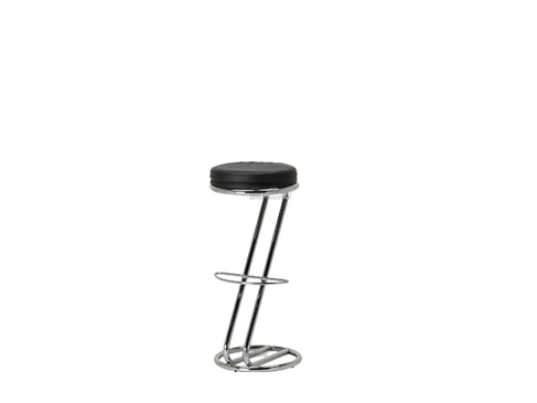 Barhocker Z-Fuss schwarz Stehtisch Hocker