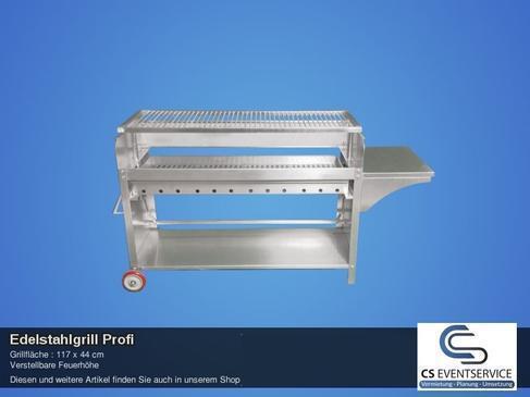 Edelstahlgrill Profi
