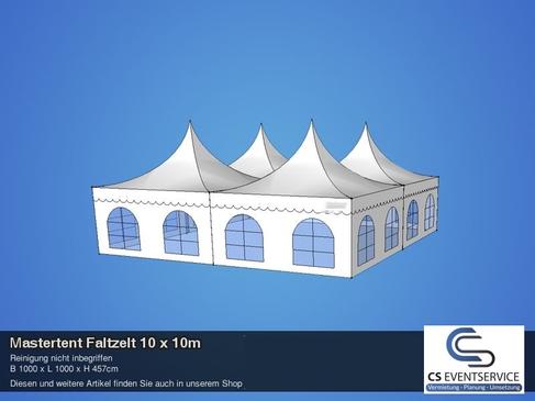 Mastertent Faltzelt 10 x 10m