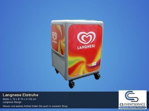 Langnese Eistruhe Eis Truhe Gefriertruhe