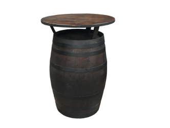 Eichenfass Deko Stehtisch