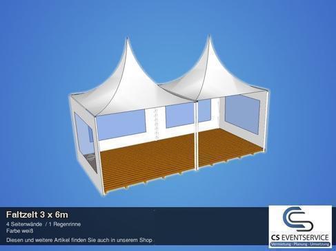 Partyzelt 6x3m Faltzelt