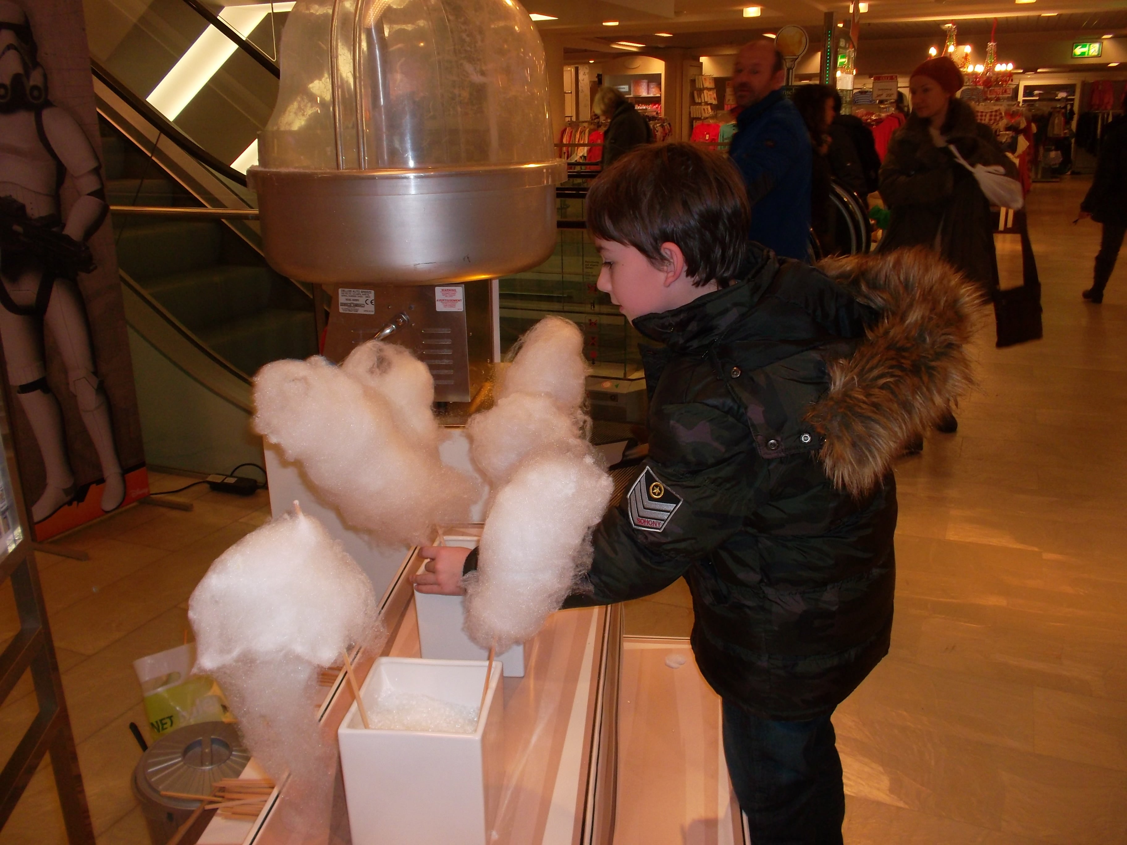 Zuckerwatte / Zuckerwattemaschine