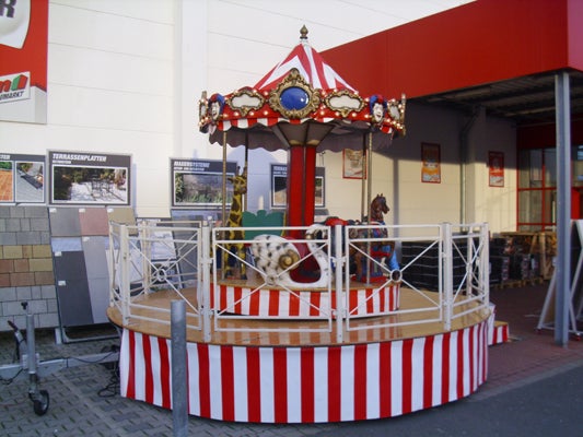 Karussell Nostalgie auf Podium