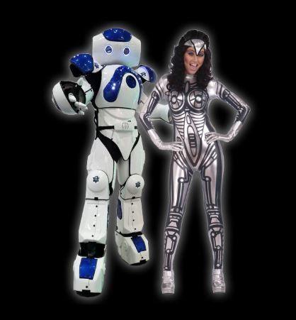 Walk Act Robby Roboter Laufkostüm – 2