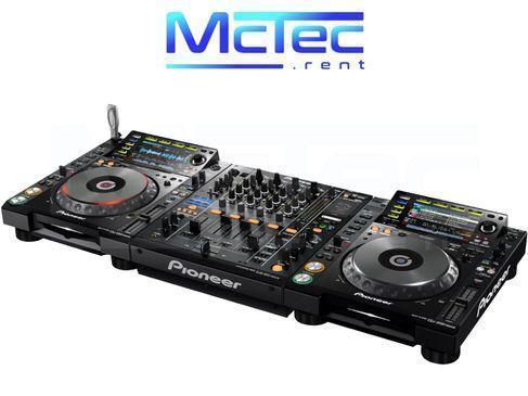 Professionelles Pioneer DJ Set Mischpult DJM 850 CD-Player CDJ 2000 NXS Nexus