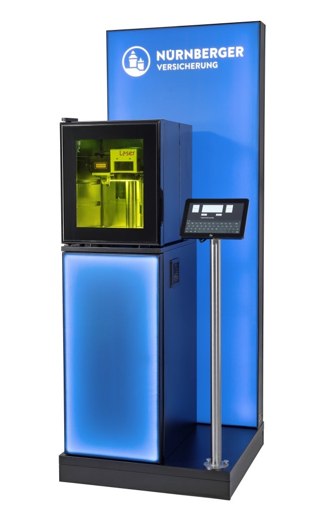 Mobile Graviermaschine | Live Lasergravur für Messe, Event oder Promotion. Personalisierte Give-Aways mit der LaserStation. Gravurlaser | Lasergraviermaschine | Mobiler Laser | Live Gravur – 3