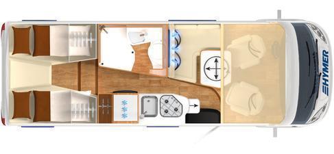 Wohnmobile bis 4 Pers. (Vollausstattung) Hymer Exis 580 Pure – 3