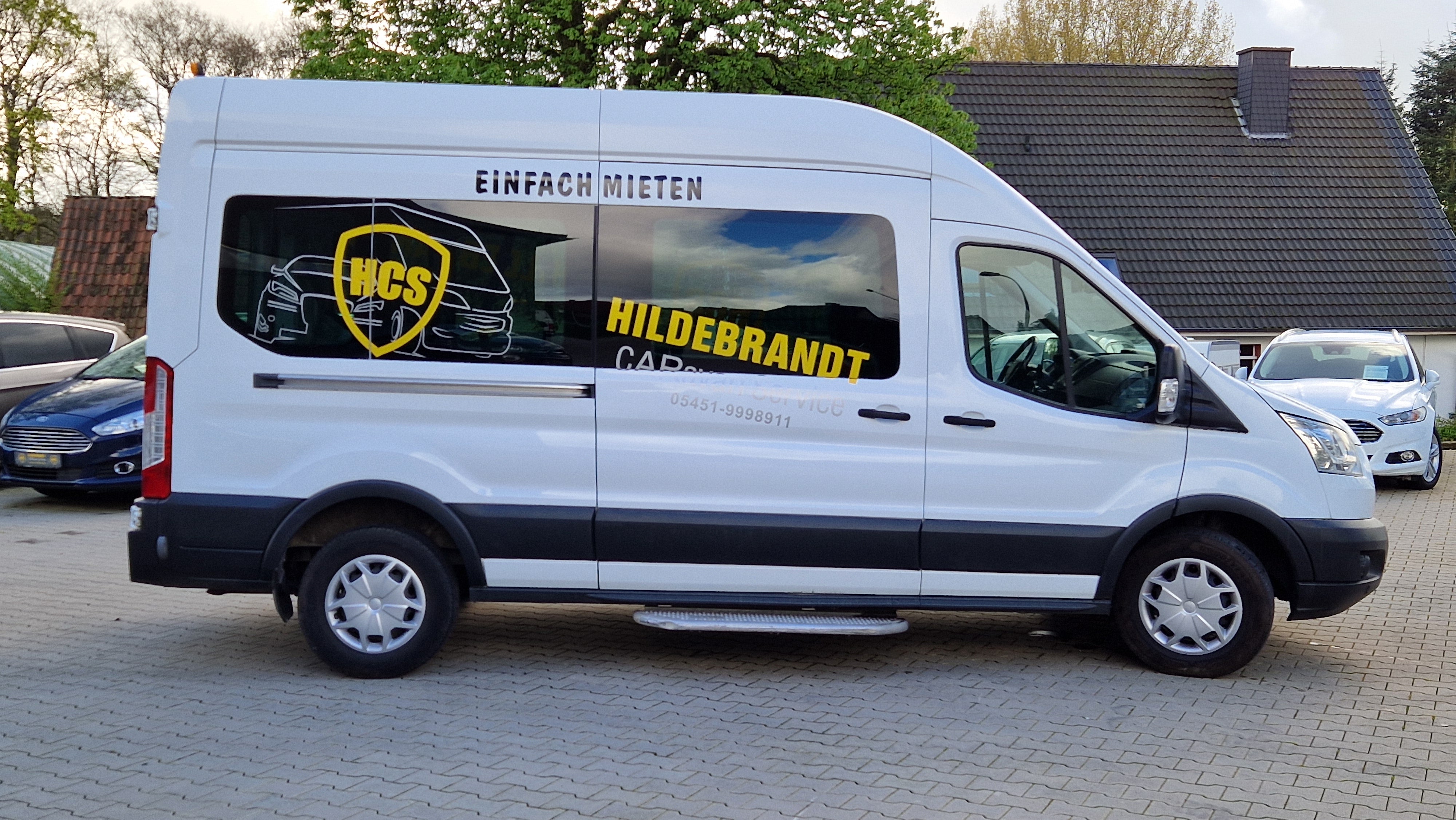 Fotd Transit 9 Sitzer Bully Bus Kleinbus Party Bus Rampe -MIETEN- – 4