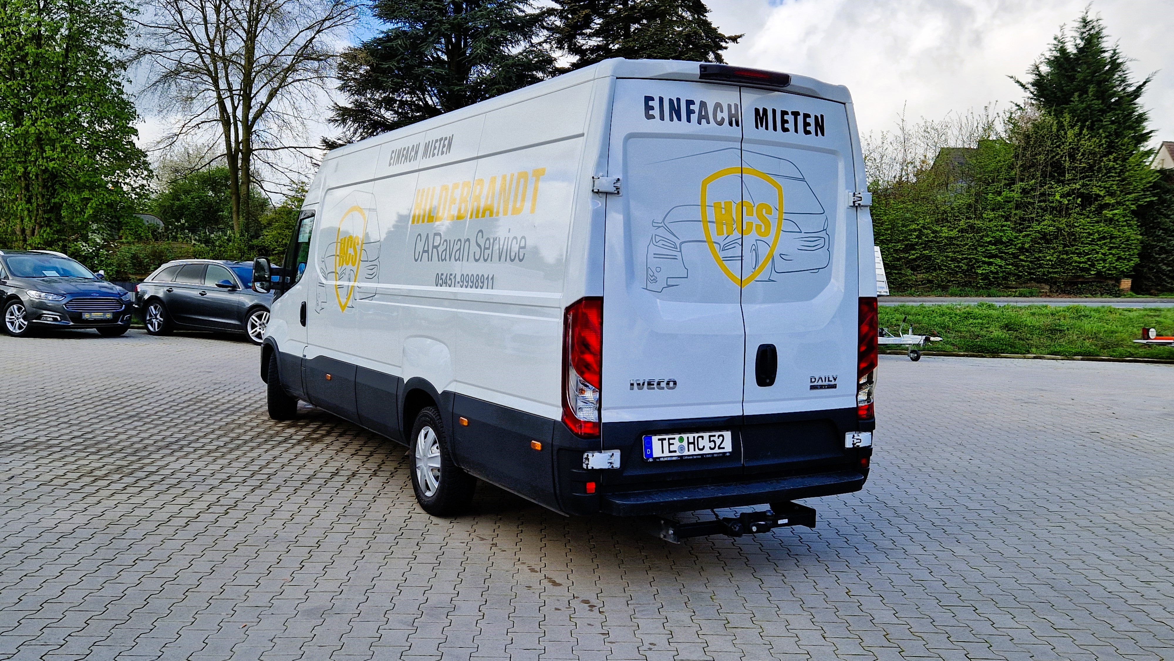 Mietwagen & Auto Iveco Automatik Transporter Umzugswagen Bulli MIETEN Kastenwagen – 4