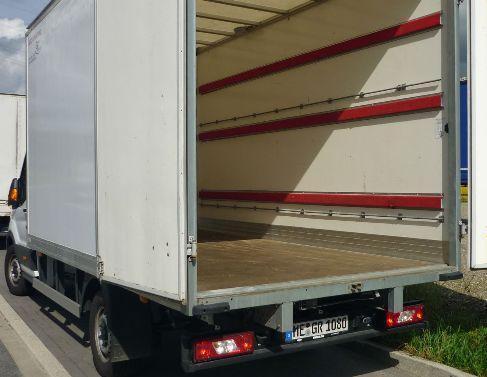 Das Umzugsfahrzeug - 3,5to Transporter mit Kofferaufbau ab 109,00 – 2
