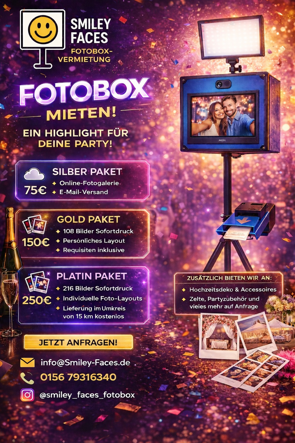 Fotobox mieten – 3