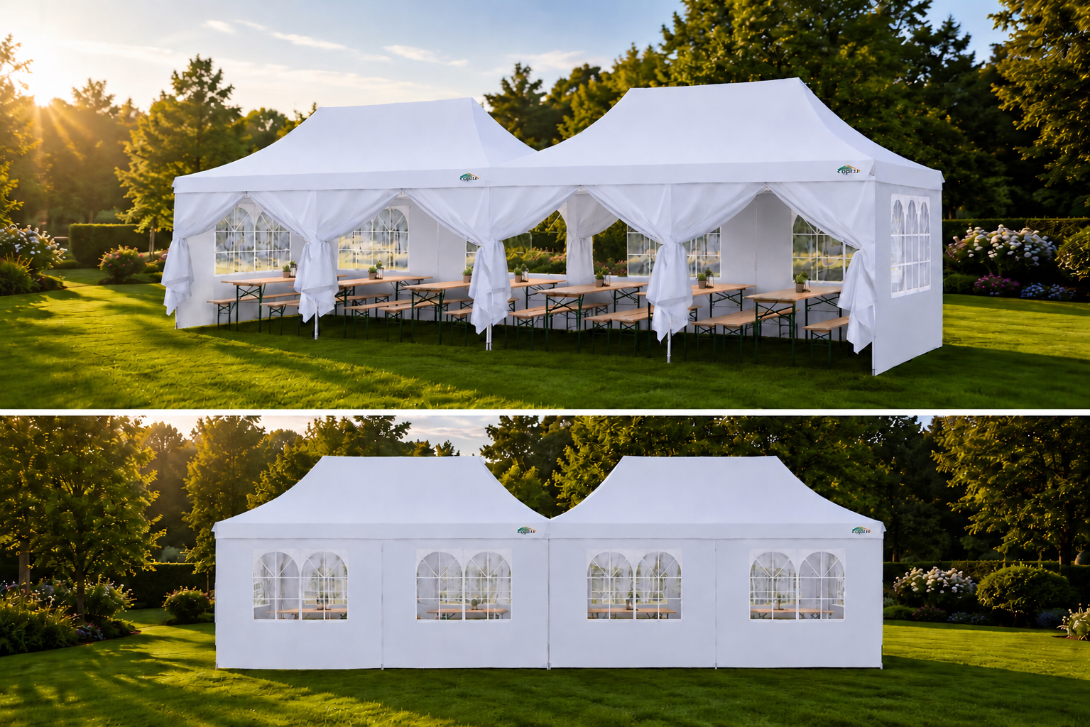FALTPAVILLON 3x6 METER – 2