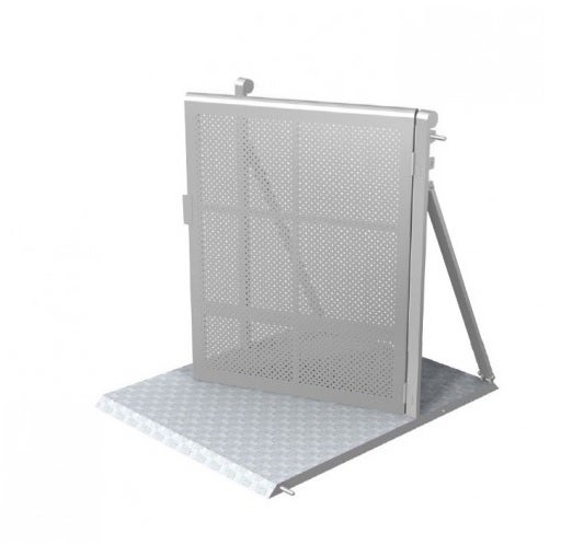 Crash Barrier, Absperrung, Crashbarrier, Stage Barrier, Stagebarrier, Demogitter, Bühnengitter, Grabengitter, mobile Absperrung, Absperrungen, Barricade, Barricades, Barrikade, Blockade, Wellenbrecher