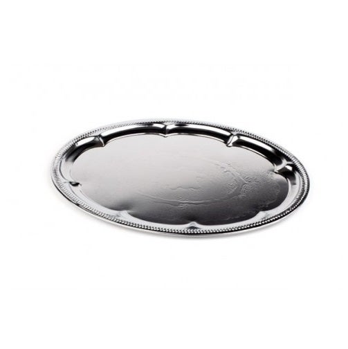 Partyplatte oval "Barock Dekor"