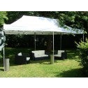 Faltpagodenpavillon Faltpagode Faltpavillon weiß (6x3m) – 3