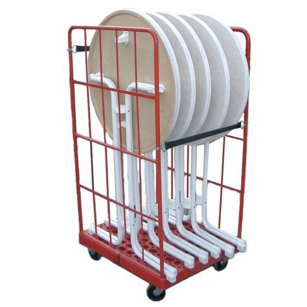 Stehtisch / Bistrotisch mieten – Ø 80 cm, klappbar, weiß, A-Qualität – 2