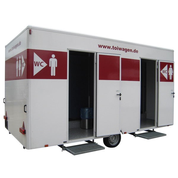 Toilettenwagen, Toi Wagen, WC Container, WC Anhänger, WC Wagen, VIP Toiletten, Veranstaltungstoilette, Toilettencontainer, Sanitär, Sanitäranlage, Sanitärwagen, Eventtoilette, Klowagen,mobile Toilette