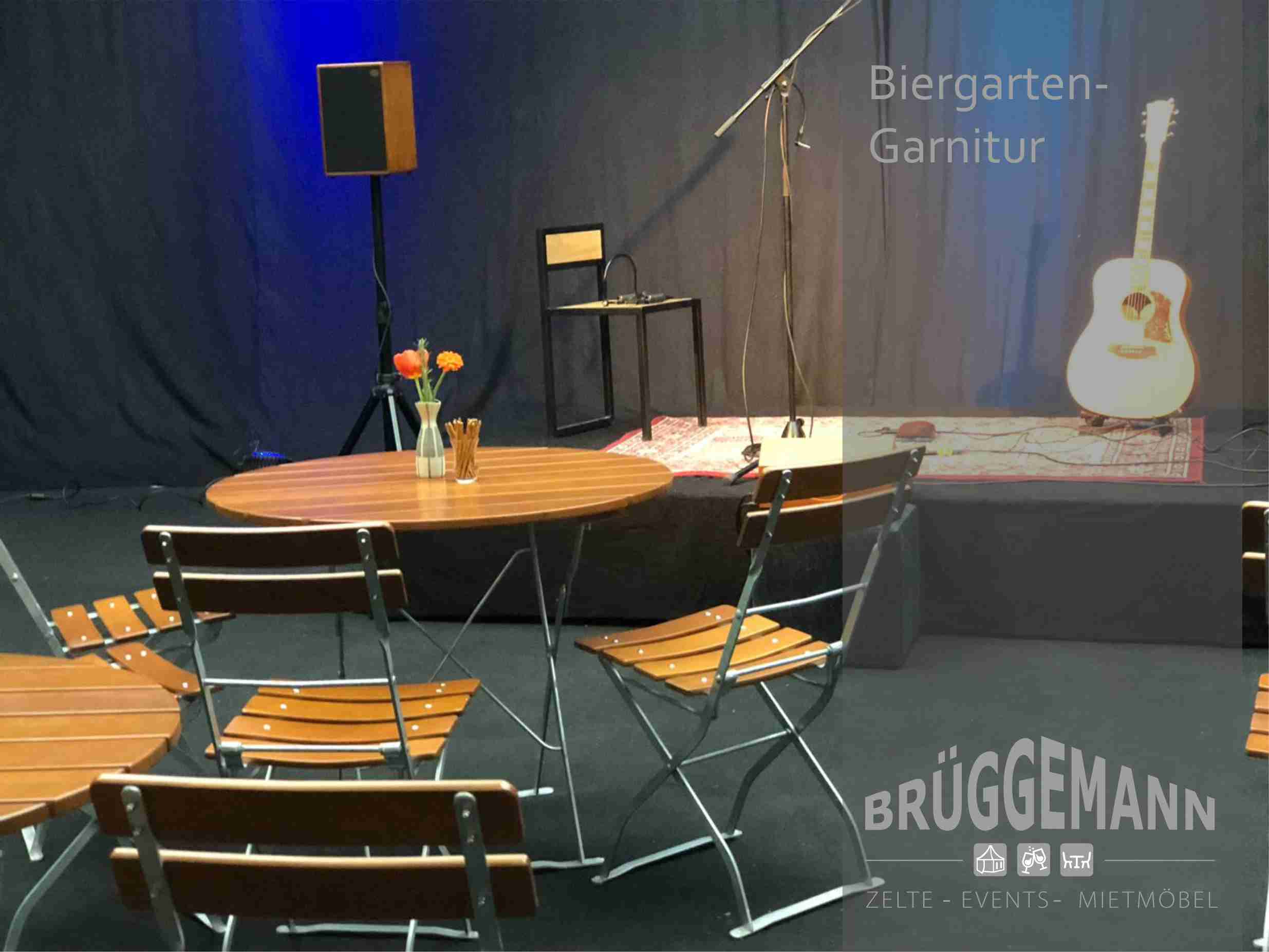 Biergarten Tischgruppe