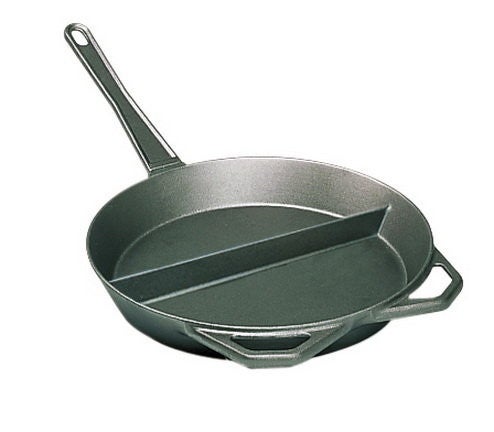 Pfanne mit Steg, geteilt Ø80cm