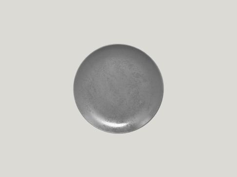 Shale Teller flach Coup grau ø21cm (Dessert)