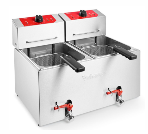 Tisch-Doppelfriteuse TF-77