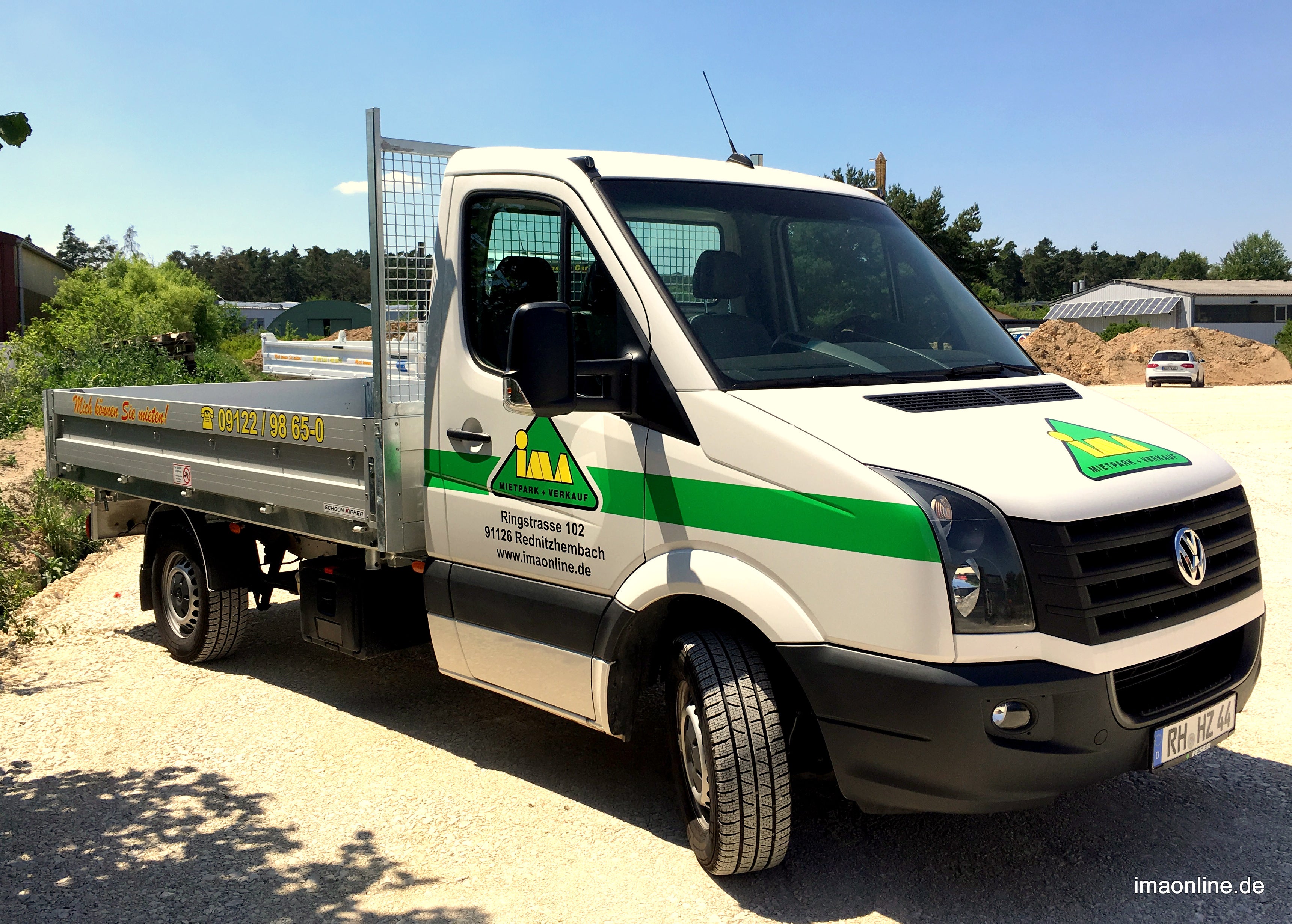 VW-Crafter 3,5 Tonnen, LKW, Transporter