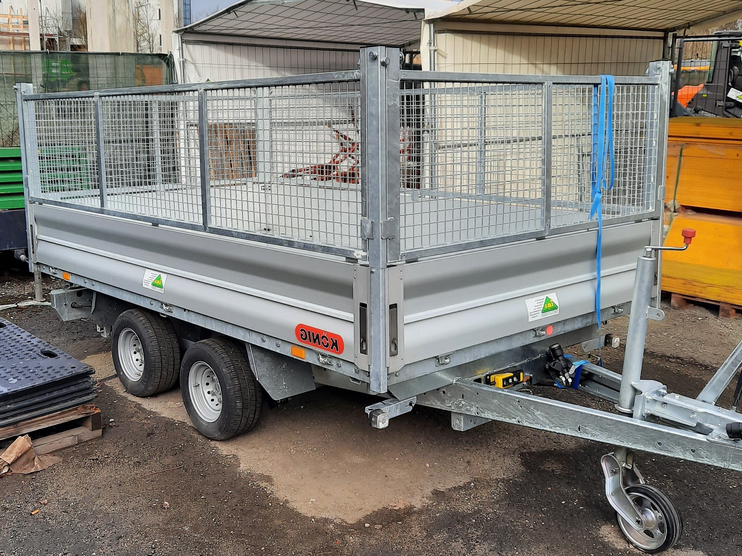 Tandem-Dreiseitenkipper 2600 kg, Anhänger