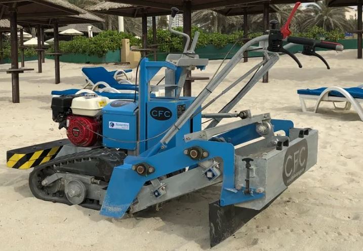 Sandreiniger, Sandreinigungsgerät, Sandreinigungsmaschine