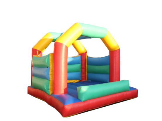 Hüpfburg Bunti mieten – 4,9 x 4 m, für Kindergeburtstage & Familienfeste