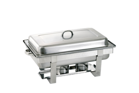Chafing Dish Buffet-Server mieten – Edelstahl-Rechaud GN1/1, 9 Liter Warmhalter