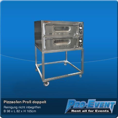 Pizzaofen Profi doppelt