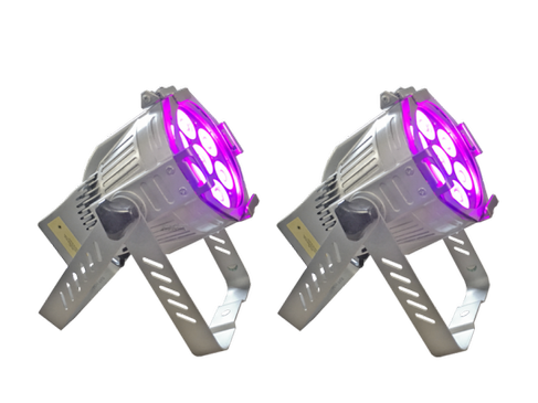 LED Scheinwerfer mieten – LITECRAFT Mini PAR AT10 (2er Set), RGBA – 3