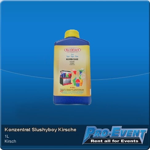 Slush-Konzentrat Kirsche 1 L mieten/kaufen – Ready Mix für ca. 25 Becher