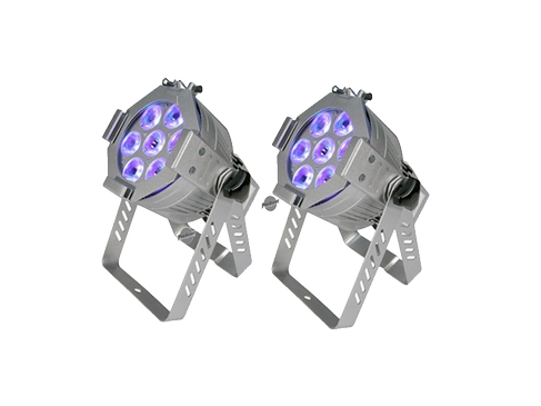 LED Scheinwerfer mieten – LITECRAFT Mini PAR AT10 (2er Set), RGBA – 2