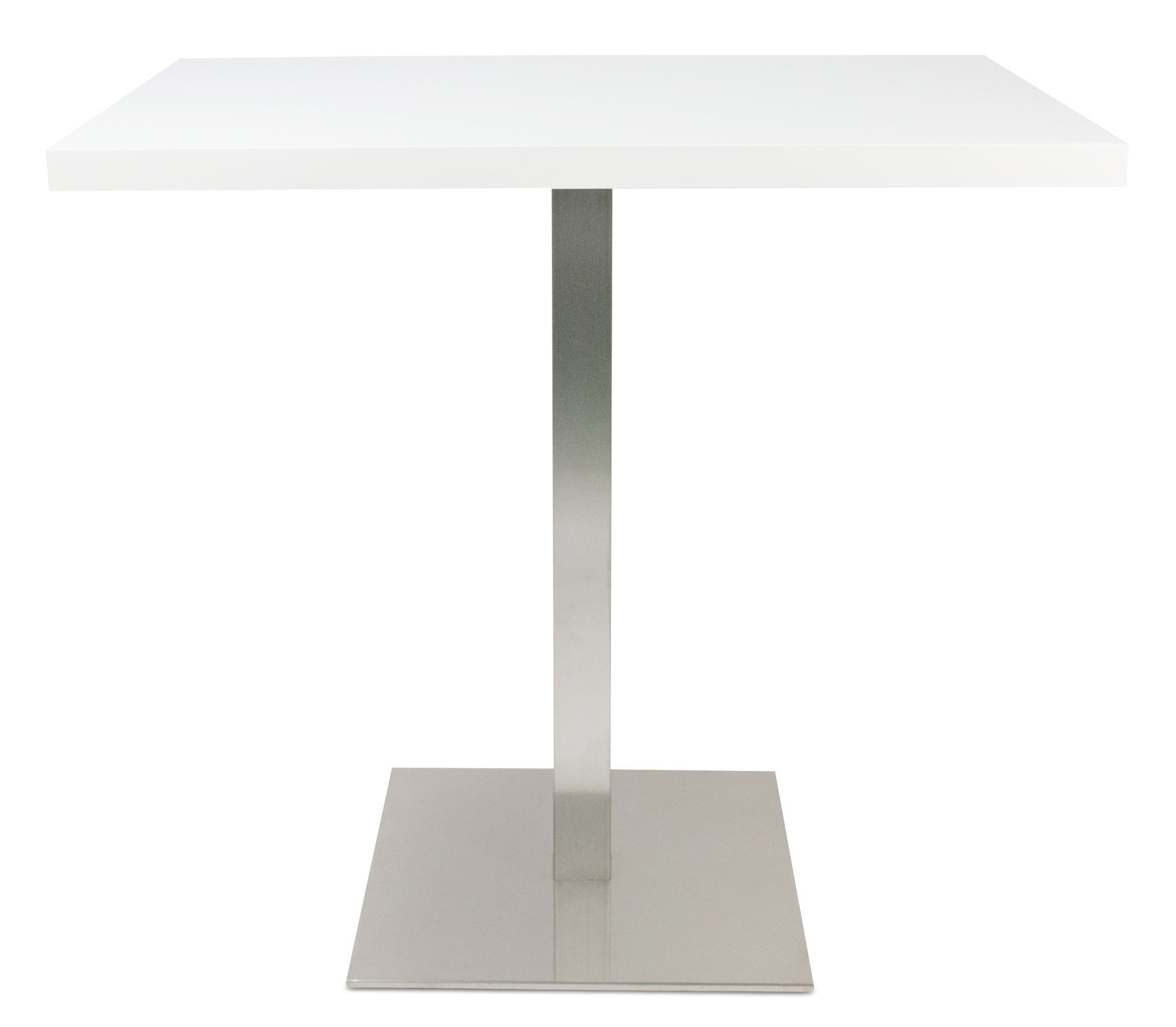 Hochtisch / Hightable INOX HIGH weiß