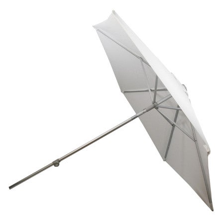 Sonnenschirm / Marktschirm ø 300cm weiß inkl Ständer Standfuß MAY