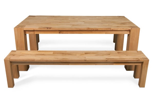 Esstisch / Holzgarnitur WOODI Esstischkombi – 2