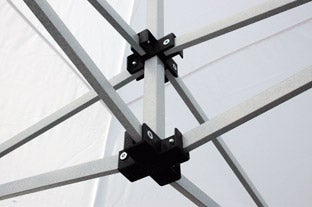 Partyzelt / Pavillon / Klappzelt 3x3m TIM weiß – 2