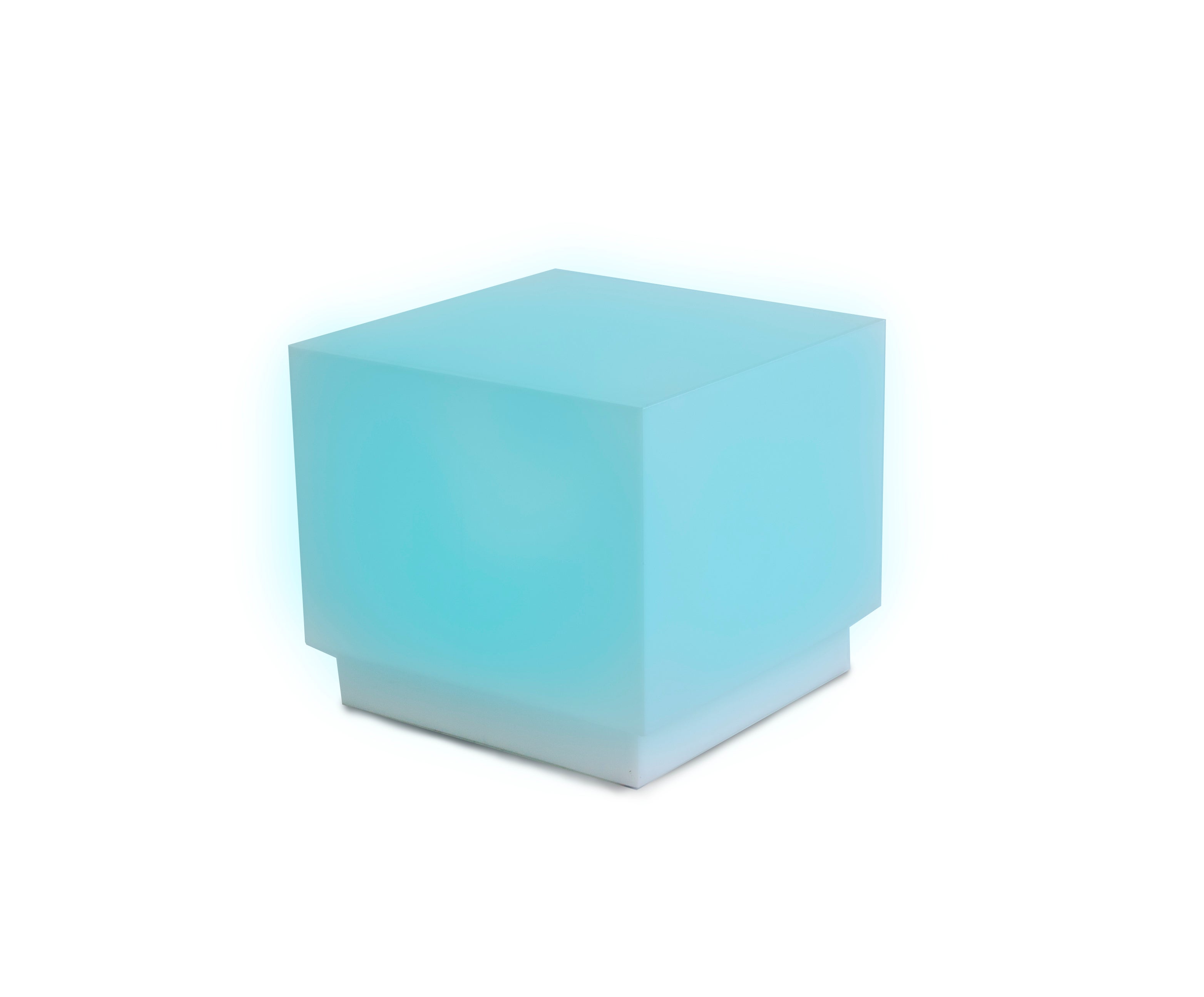 LED Loungetisch / LED Couchtisch CUBIT (leuchtend in allen Farben)