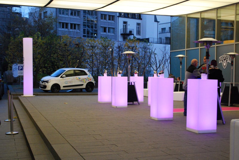 LED Stechtisch / Dekosäule leuchtend OMOLON SKY – 2