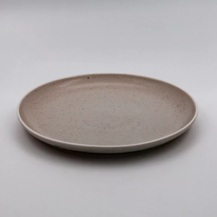 Teller flach Ossora, Ø 27cm beige