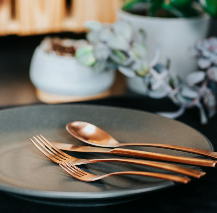 Menügabel - Besteckserie "Copper" – 2